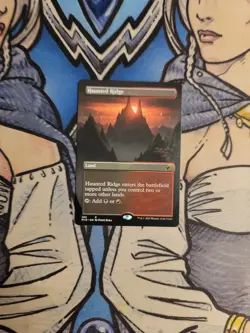 1x Haunted Ridge Borderless - NM/M MID MTG Magic - Image 1