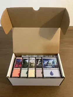 MAGIC The Gathering MTG Basic Land lot of 500 (100 of each color) Bulk - Image 1
