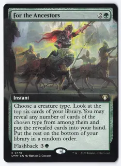 For the Ancestors (Extended Art) R Commander Masters 770 NM - Image 1