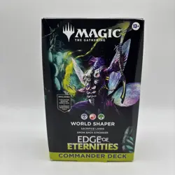 Magic the Gathering-Edge of Eternities Commander Deck - World Shaper - Image 1