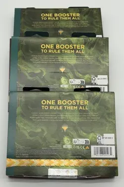Lot of (3) Magic The Gathering Lord of The Rings Collector Boosters SEALED - Image 2