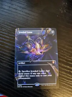 Jeweled Lotus (Borderless) Commander Masters Regular - Image 1