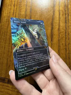 Buster Sword (Borderless) - FINAL FANTASY (FIN) -foil -nm - Image 3