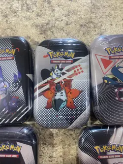 Pokemon TCG Unova Mini Tin (Set Of 5) Black Bolt & White Flare SEALED Safe Ship - Image 2