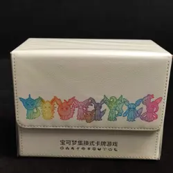 Pokemon TCG Sword & Shield Eevee Advanced Theme Card Storage Deck Box Eevee - Image 1
