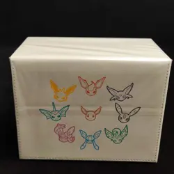 Pokemon TCG Sword & Shield Eevee Advanced Theme Card Storage Deck Box Eevee - Image 2