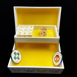 Pokemon TCG Sword & Shield Eevee Advanced Theme Dice Damage Counters&Box new - Image 1