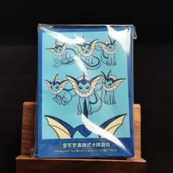 Pokemon S-Chinese Vaporeon Theme Card Sleeve Sealed from Eevee Gift Vaporeon new - Image 1
