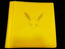 PTCG Pokemon TCG Jolteon Advanced theme Sealed Binder Sleeve 480 slots Card new - Image 1
