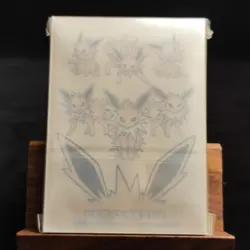 Pokemon S-Chinese Jolteon Theme Card Sleeve Sealed from Eevee Gift Jolteon new - Image 2