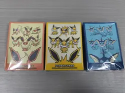 Pokemon S-Chinese Flareon Jolteon Vapor Theme Card Sleeve Sealed from Eevee Gift - Image 1