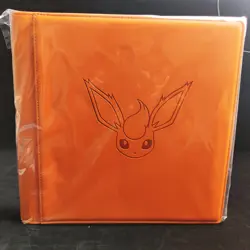 PTCG Pokemon TCG Flareon Advanced theme Sealed Binder Sleeve 480 slots Card new - Image 5