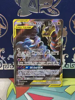 Pokemon Garchomp & Giratina GX SM193 Sun & Moon Tag Team Promo NM - Image 1