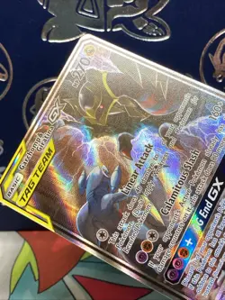 Pokemon Garchomp & Giratina GX SM193 Sun & Moon Tag Team Promo NM - Image 3