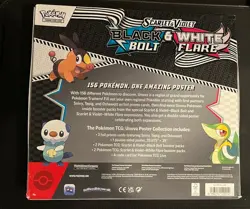 Pokemon TCG - Black Bolt and White Flare Poster Collection Box - Sealed NEW - Image 2