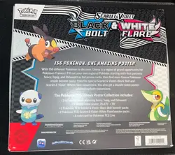 Pokemon TCG - Black Bolt and White Flare Poster Collection Box - Sealed NEW - Image 4
