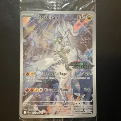 N's Reshiram 167/159 Stamped Promo Journey Together Pokemon Card Sealed NM - Image 2
