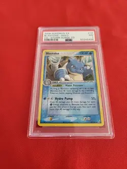Pokemon: Blastoise #14/100 Holo Crystal Guardians Storm Surge Theme - PSA 7 -D18 - Image 4