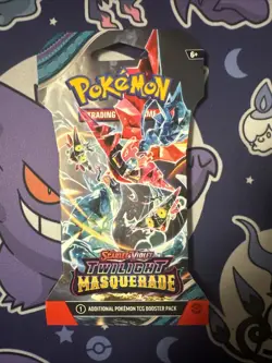 Pokemon Scarlet & Violet Twilight Masquerade Sleeved Booster Pack - Image 1