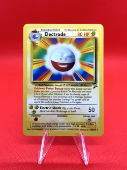 Pokemon TCG Electrode Base Set 2 Non Holo Rare 25/130 Vintage WOTC NM - Image 1