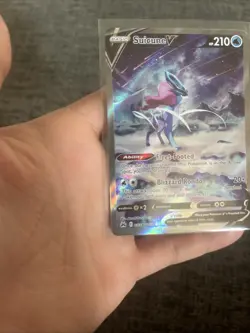 Suicune V GG38/GG70 Crown Zenith: Galarian Gallery Holo NM Pokemon TCG - Image 4