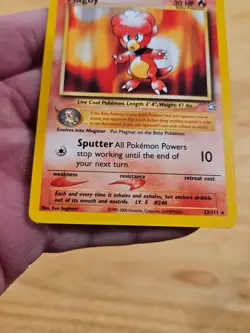 Magby Neo Genesis Non-Holo Rare 23/111 Pokemon TCG WOTC M9258 - Image 4