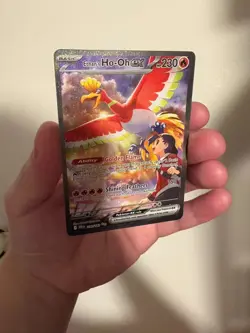 Ethans Ho-Oh EX 230/182 Pokemon TCG Destined Rivals Special Illustration Rare - Image 1
