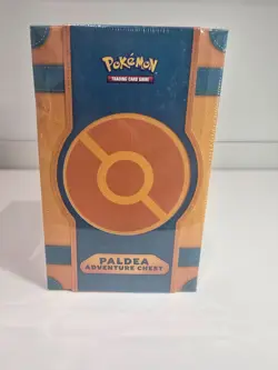 Pokemon TCG: Paldea Adventure Chest Factory Sealed Shipped Fast - Image 1