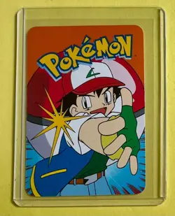 LAPRAS Pokemon Vending Prism Japan Holo Vintage Sticker Nintendo 2000 Foil NM - Image 2