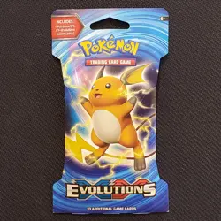 Evolutions - XY - Pokemon Sleeved Booster Pack - New - Lot #241 - Image 1