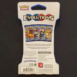 Evolutions - XY - Pokemon Sleeved Booster Pack - New - Lot #241 - Image 2