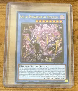 Ame No Murakumo No Mitsurugi SUDA-EN092 Supreme Darkness 1st Edition Yugioh - Image 1