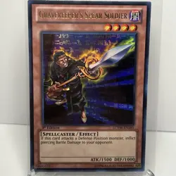 TCG Yu-Gi-Oh! GRAVEKEEPER'S SPEAR SOLDIER - LCYW-EN185 - Ultra Rare - LP - Image 1