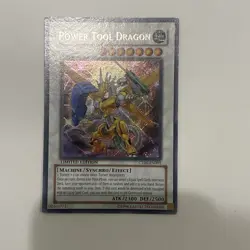 Yugioh Power Tool Dragon lp secret rare ct06 - Image 1
