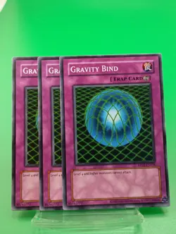 3x YU-GI-OH GRAVITY BIND COMMON NM/MINT RP02-EN018 - Image 1