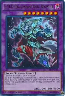 1X NM D/D/D Dragonbane King Beowulf - SDPD-EN041 - Ultra Rare 1st Edition yugioh - Image 1