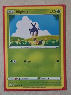 Blipbug Crochet 018/196 Pokemon Trading Card Game Swsh11: Lost Origin Regular - Image 1