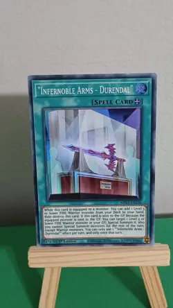 Yugioh Infernoble Arms - Durendal Spell Card MP21-EN136 Super Rare - Image 2