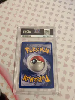 Pokemon TCG Bulbasaur Reverse Holo Card Legendary Collection 68/110 PSA 8 - Image 3