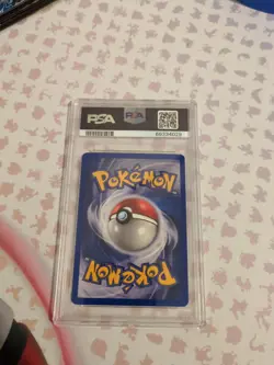 Pokemon TCG Bulbasaur Reverse Holo Card Legendary Collection 68/110 PSA 8 - Image 4