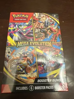 Pokemon TCG Mega Evolution Booster Bundle Box Trading Card NEW SEALED! Hand - Image 1