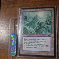 Lake Of The Dead Alliances card_Vintage_ Magic the Gathering_Rare - Image 1