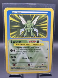 Scyther Rare Funskool 2004 Vintage Pokemon Card - Image 1