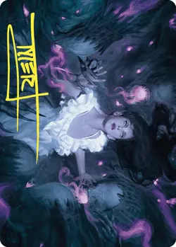 Neva, Stalked by Nightmares Art Card (Gold-Stamped Signature) [Wilds of Eldrain - Image 1