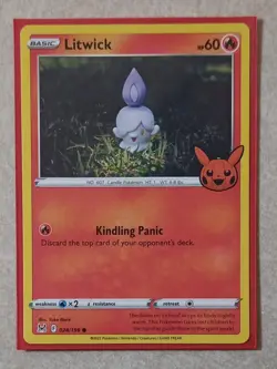 Litwick 024/196 Pokemon Trading Card Game Swsh11: Lost Origin Regular - Image 1