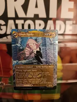 Gwen Stacy / Ghost-Spider (Borderless) - Marvel's Spiderman (SPM) MTG M 0209 - Image 2