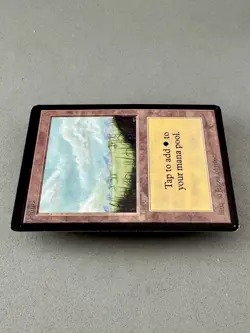 Limited Edition Beta MTG Plains (B)-MP Very Good-Magic the Gathering-White Spot - Image 5