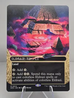 MTG - Eldrazi Temple - EOE: Stellar Sights - EOS - #14 NM BORDERLESS - Image 1