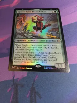 Spider-Ham, Peter Porker - #114 Foil - Marvel's Spider-Man - Mtg - Image 1