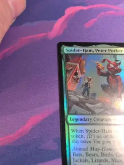 Spider-Ham, Peter Porker - #114 Foil - Marvel's Spider-Man - Mtg - Image 4